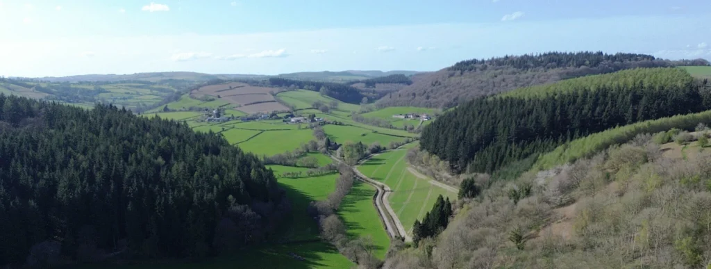 Aymestrey Parish Drone Shot
