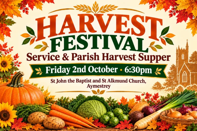 Harvest Festival and Parish Harvest Supper
